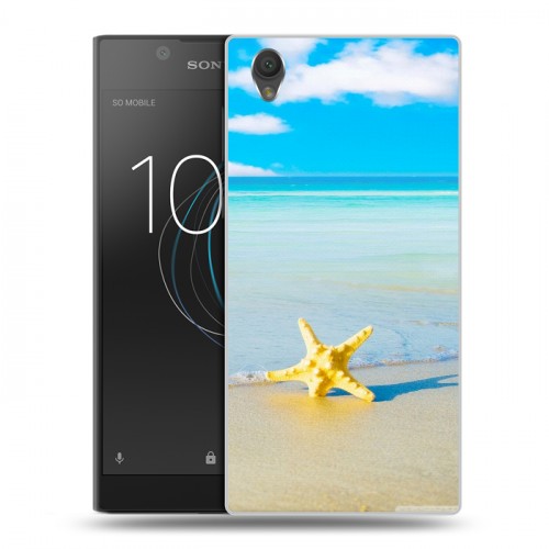 Дизайнерский пластиковый чехол для Sony Xperia L1 Пляж