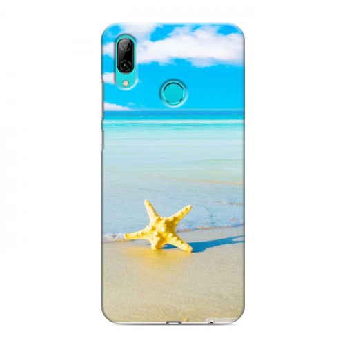 Дизайнерский пластиковый чехол для Huawei Y7 (2019) Пляж
