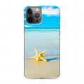 Дизайнерский силиконовый чехол для Iphone 12 Pro Max Пляж