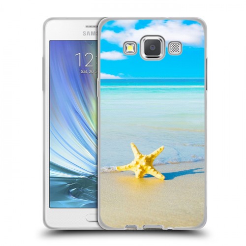 Дизайнерский пластиковый чехол для Samsung Galaxy A5 Пляж