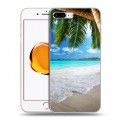 Дизайнерский силиконовый чехол для Iphone 7 Plus / 8 Plus Пляж