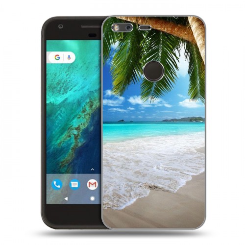 Дизайнерский пластиковый чехол для Google Pixel Пляж