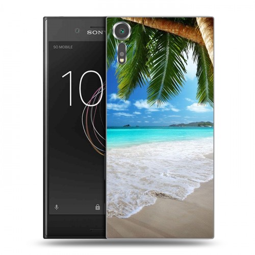 Дизайнерский пластиковый чехол для Sony Xperia XZs Пляж