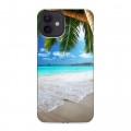 Дизайнерский силиконовый чехол для Iphone 12 Пляж