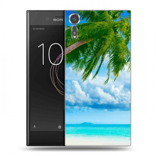 Дизайнерский пластиковый чехол для Sony Xperia XZs Пляж