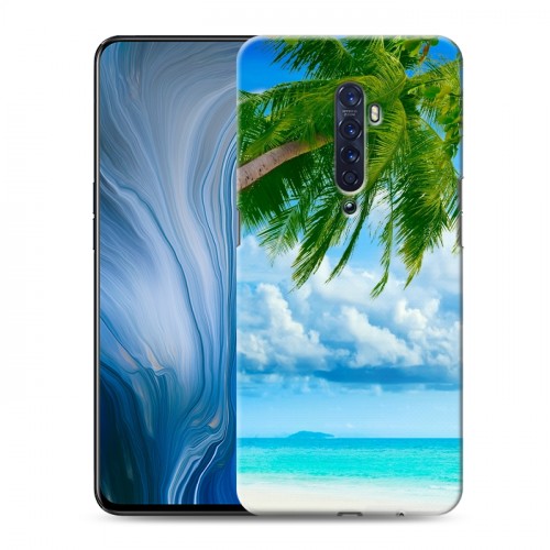 Дизайнерский пластиковый чехол для OPPO Reno2 Z Пляж