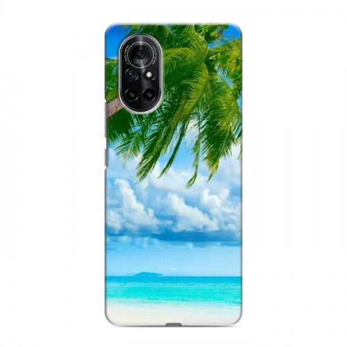 Дизайнерский силиконовый чехол для Huawei Nova 8 Пляж