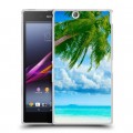 Дизайнерский пластиковый чехол для Sony Xperia Z Ultra  Пляж