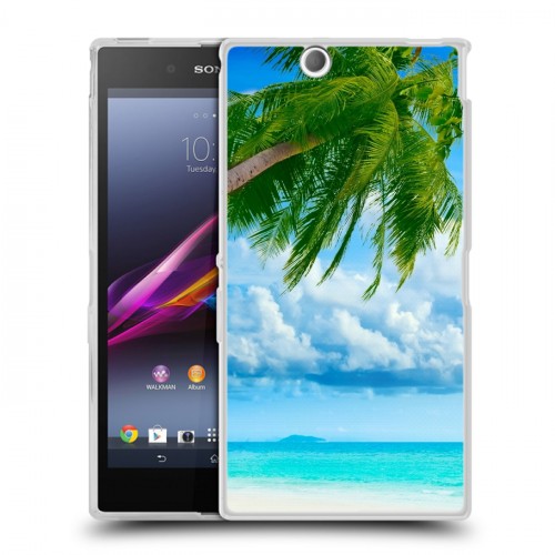 Дизайнерский пластиковый чехол для Sony Xperia Z Ultra  Пляж