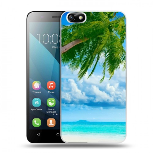 Дизайнерский пластиковый чехол для Huawei Honor 4X Пляж