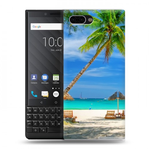 Дизайнерский пластиковый чехол для BlackBerry KEY2 Пляж