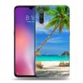 Дизайнерский силиконовый с усиленными углами чехол для Xiaomi Mi9 Пляж