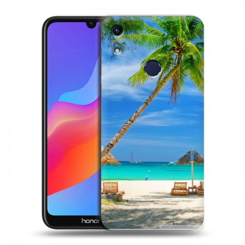 Дизайнерский пластиковый чехол для Huawei Honor 8A Пляж
