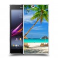 Дизайнерский пластиковый чехол для Sony Xperia Z Ultra  Пляж