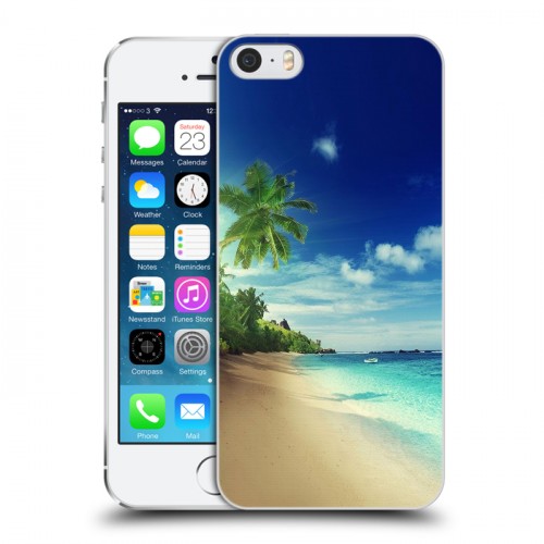 Дизайнерский пластиковый чехол для Iphone 5s Пляж
