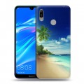 Дизайнерский пластиковый чехол для Huawei Y6 (2019) Пляж