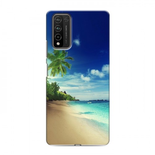 Дизайнерский пластиковый чехол для Huawei Honor 10X Lite Пляж
