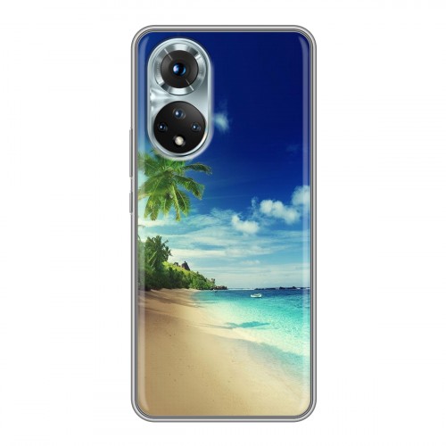 Дизайнерский силиконовый чехол для Huawei Honor 50 Пляж