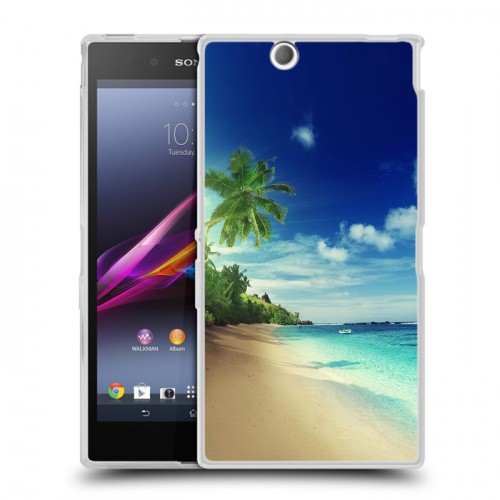 Дизайнерский пластиковый чехол для Sony Xperia Z Ultra  Пляж