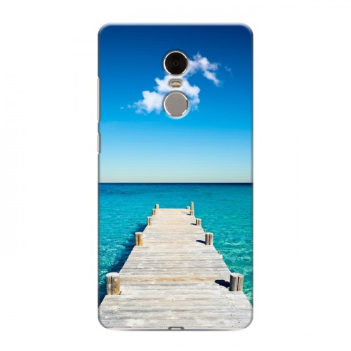 Дизайнерский силиконовый чехол для Xiaomi RedMi Note 4 Пляж