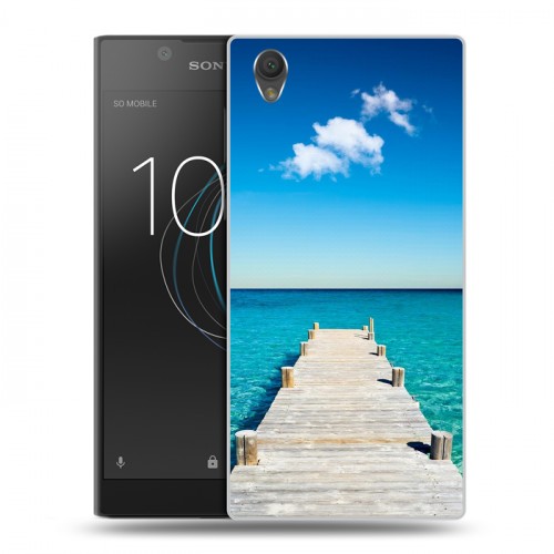 Дизайнерский пластиковый чехол для Sony Xperia L1 Пляж