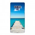 Дизайнерский силиконовый с усиленными углами чехол для Samsung Galaxy Note 9 Пляж