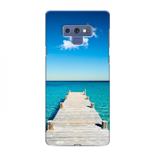 Дизайнерский силиконовый с усиленными углами чехол для Samsung Galaxy Note 9 Пляж