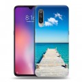 Дизайнерский силиконовый с усиленными углами чехол для Xiaomi Mi9 Пляж