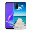 Дизайнерский пластиковый чехол для OPPO A52 Пляж