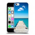 Дизайнерский пластиковый чехол для Iphone 5c Пляж