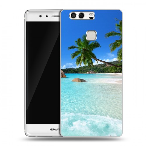 Дизайнерский силиконовый чехол для Huawei P9 Пляж