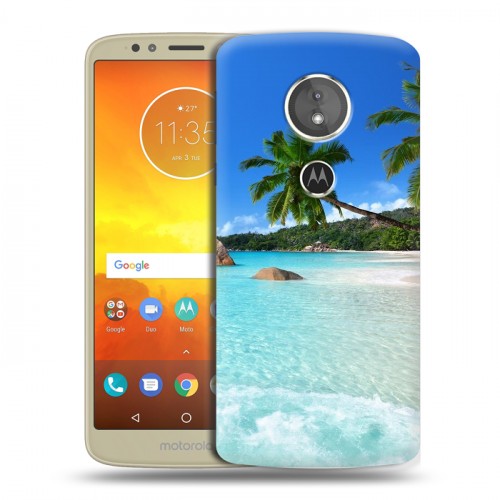 Дизайнерский пластиковый чехол для Motorola Moto E5 Пляж