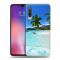 Дизайнерский силиконовый с усиленными углами чехол для Xiaomi Mi9 Пляж