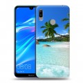 Дизайнерский пластиковый чехол для Huawei Y6 (2019) Пляж