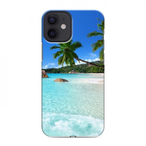 Дизайнерский пластиковый чехол для Iphone 12 Mini Пляж
