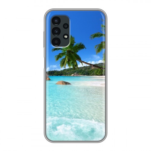 Дизайнерский силиконовый чехол для Samsung Galaxy A13 4G Пляж