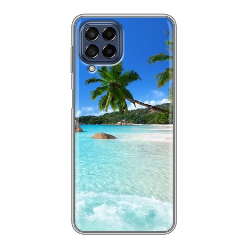 Дизайнерский силиконовый чехол для Samsung Galaxy M53 5G Пляж