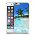 Дизайнерский силиконовый чехол для Iphone 6 Plus/6s Plus Пляж