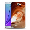 Дизайнерский пластиковый чехол для Samsung Galaxy Note 2 Каньоны