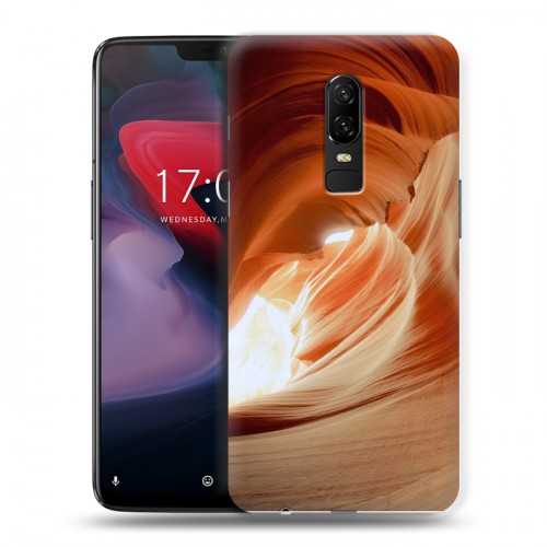 Дизайнерский пластиковый чехол для OnePlus 6 Каньоны