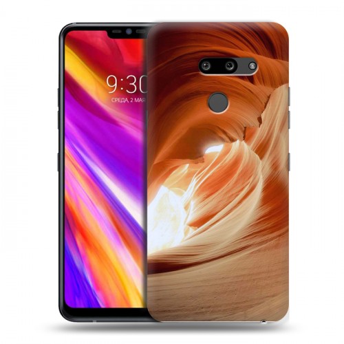 Дизайнерский пластиковый чехол для LG G8 ThinQ Каньоны