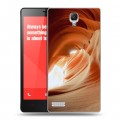 Дизайнерский пластиковый чехол для Xiaomi RedMi Note Каньоны