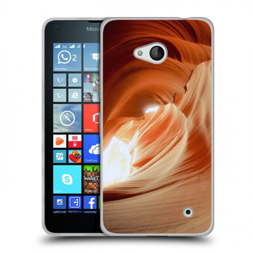 Дизайнерский пластиковый чехол для Microsoft Lumia 640 Каньоны