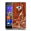 Дизайнерский пластиковый чехол для Microsoft Lumia 540 Каньоны