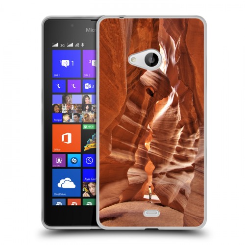 Дизайнерский пластиковый чехол для Microsoft Lumia 540 Каньоны