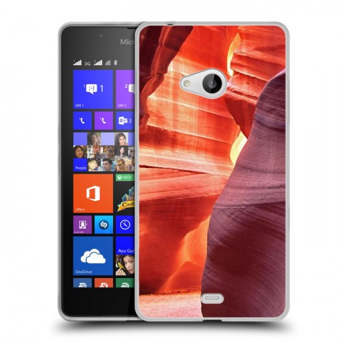 Дизайнерский пластиковый чехол для Microsoft Lumia 540 Каньоны