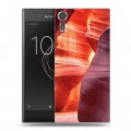 Дизайнерский пластиковый чехол для Sony Xperia XZs Каньоны