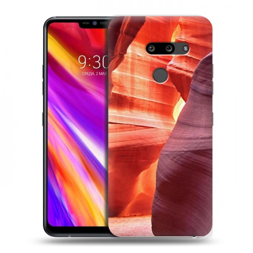 Дизайнерский пластиковый чехол для LG G8 ThinQ Каньоны