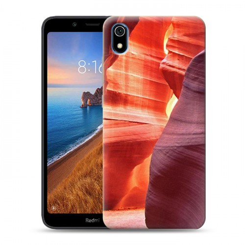 Дизайнерский силиконовый чехол для Xiaomi RedMi 7A Каньоны