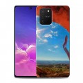 Дизайнерский силиконовый с усиленными углами чехол для Samsung Galaxy S10 Lite Каньоны